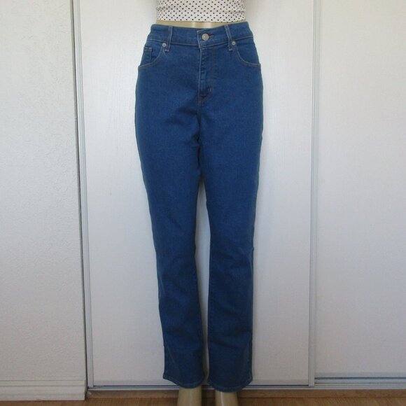 New LEVI'S Jeans Size 31 Mid Rise Classic Straight Denim - Picture 2 of 9